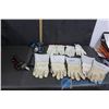 Image 1 : (4) Pairs of Work Gloves, Petzyl 2 Lamp Headlamp and Cree LED Headlamp