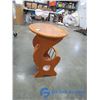 Image 2 : Oval Wooden Newspaper Rack