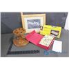Image 1 : Box of Dominoes, Stand and Baby Picture