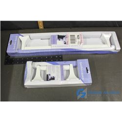 Weston Bathscapes Towel Bar and Toilet Paper Holder