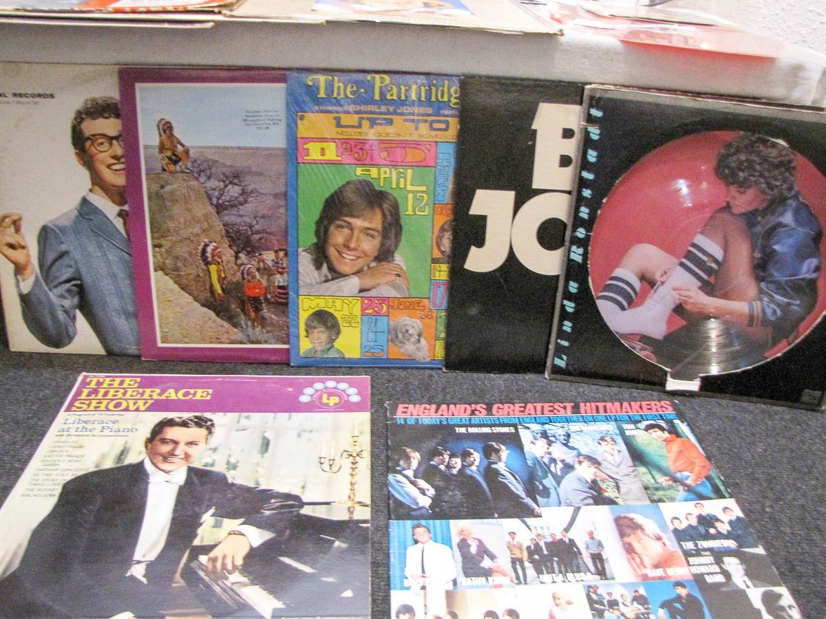 Large Lot of 33 1/3 rpm Advertising Records.
