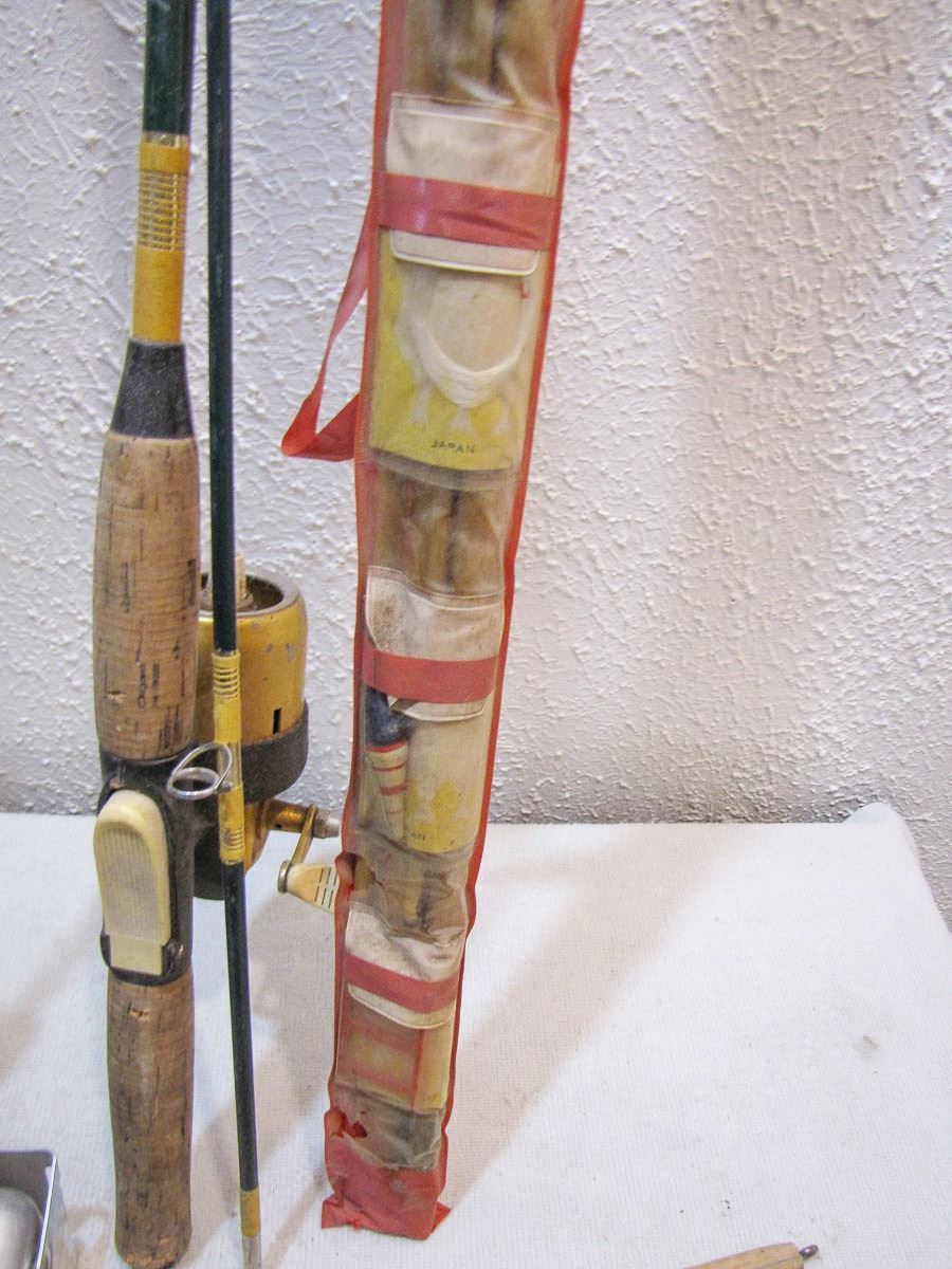 Large lot of Antique Fishing Gear