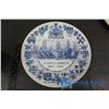 Image 6 : (3) Collectors Plates, Metal Dish and Ceramic Pot