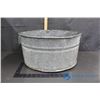 Image 3 : Vintage Galvanized Tub