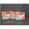 Image 1 : (3) Fram Extra Guard 2x Engine Protection Air Filter