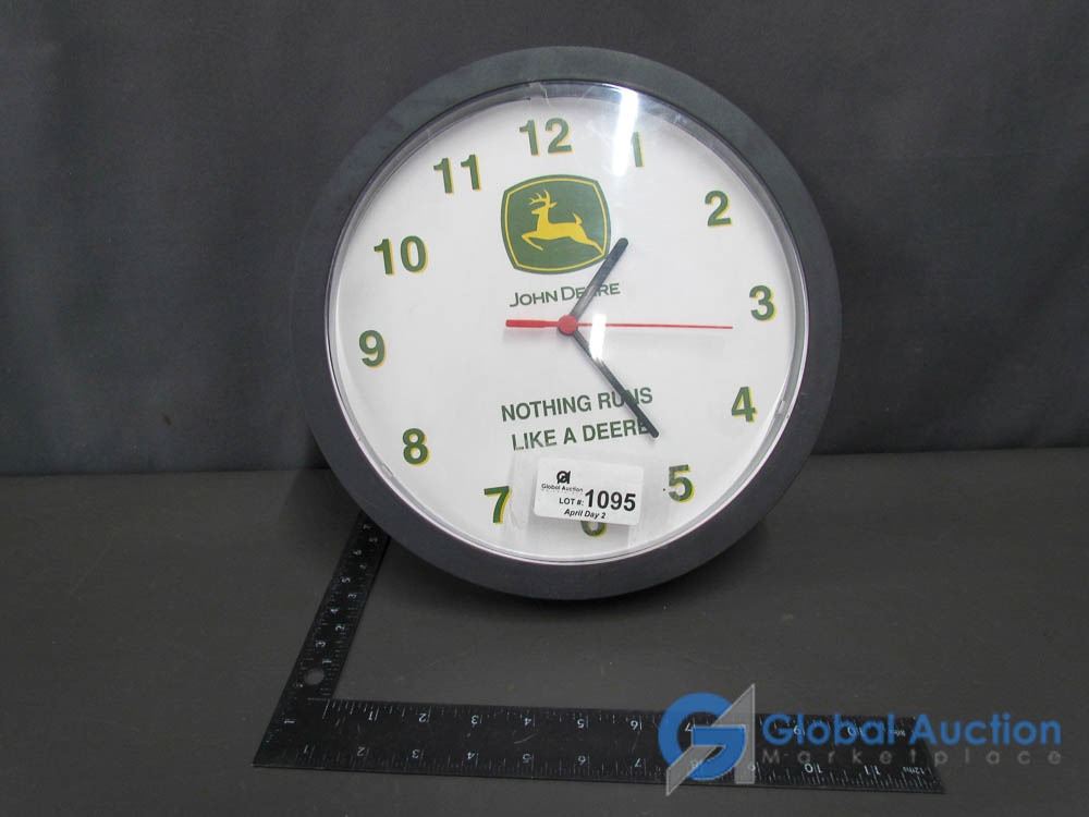 John Deere Wall Clock