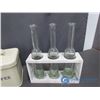 Image 4 : Tin Coffee and Sugar Containers, Bamboo Salad Claws, Bottle Rack