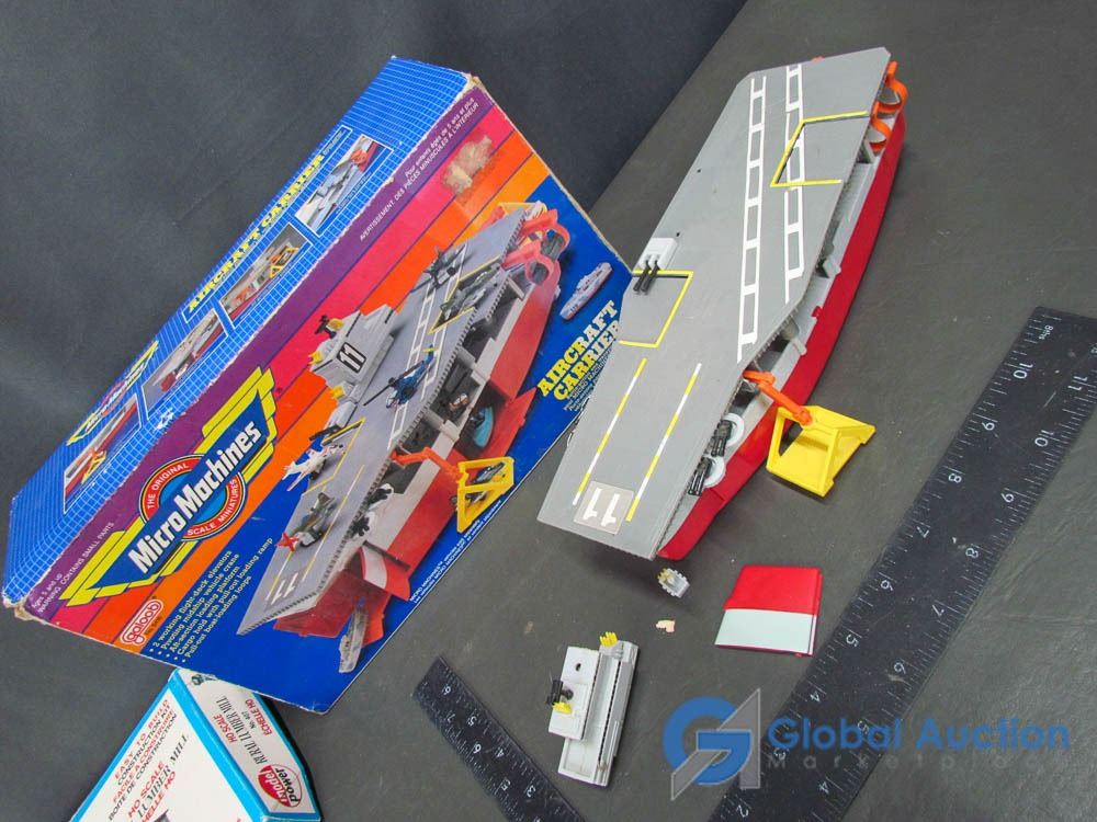 Aircraft Carrier Micro Machines 1988 Galoob Action Figure Playset ... Aircraft Carrier Micro Machines 1988 Galoob Action Figure Playset ...