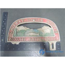 North Battleford License Plate Topper