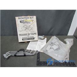 Router Kit and Offset Wrench Set