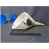 Image 2 : (3) Plastic Funnels