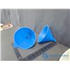Image 3 : (3) Plastic Funnels