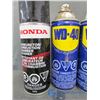 Image 2 : WD-40, Brake Cleaner, Glass Cleaner, and Flashlight