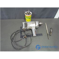 Dormeyer Electric Drill and Approx 50+ Drill Bits