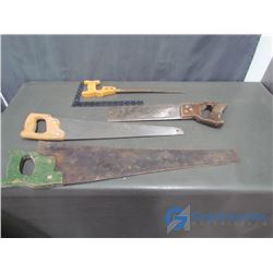(4) Hand Saws