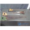 Image 1 : (4) Hand Saws