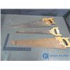 Image 1 : (3) Hand Saws