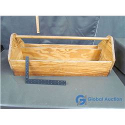 Large Wood Tool Box
