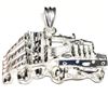 Image 1 : SILVER (4.2GM) W/CHORD  PENDANT [FW90]