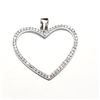 Image 1 : SILVER CUBIC ZIRCONIA  PENDANT [FW90]