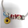 Image 1 : SILVER PANDORA STYLE (25GM~)  BRACELET (~SIZE (7"-8")) [FW90]