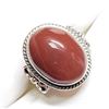 Image 1 : SILVER CARNELLION (6.8GM~)  RING (~SIZE 5) [FW90]