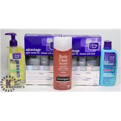 LOT OF ASSORTED SKIN CARE PRODUCT.