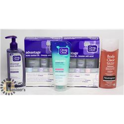 LOT OF ASSORTED SKIN CARE PRODUCT.