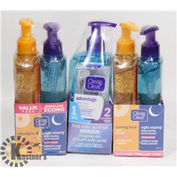 LOT OF ASSORTED SKIN CARE PRODUCT.