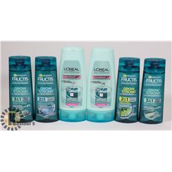 BAG OF ASSORTED SHAMPOO & CONDITIONER