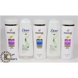 LOT OF DOVE SHAMPOO & CONDITIONER