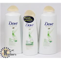 LOT OF DOVE SHAMPOO & CONDITIONER