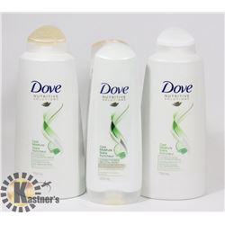 LOT OF DOVE SHAMPOO & CONDITIONER