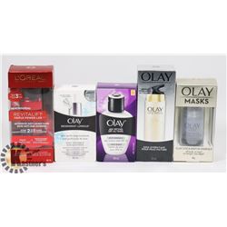 LOT OF SKIN CARE PRODUCT.