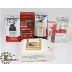 LOT OF SKIN CARE PRODUCT.