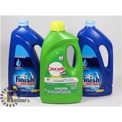 1.17L CASCADE DISHWASH + 2 FINISH GEL 1.6L