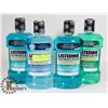 Image 1 : LOT OF 4 LISTERINE MOUTHWASH