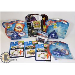 LOT OF ASSORTED TOY COLLECTIBLES.