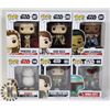 Image 1 : LOT OF 6 ASSORTED FUNKO POP VINYL FIGURES.