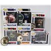 Image 1 : LOT OF 6 ASSORTED FUNKO POP VINYL FIGURES.
