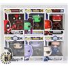 Image 1 : LOT OF 6 ASSORTED FUNKO POP VINYL FIGURES.