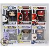 Image 1 : LOT OF 6 ASSORTED FUNKO POP VINYL FIGURES.