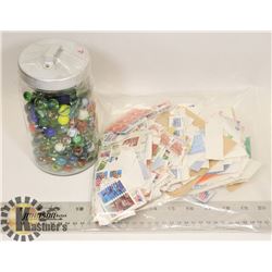 VINTAGE LARGE GLASS CONTAINER