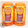 Image 1 : LOT OF 2 META MUCIL FIBRE SUPPLEMENTS.