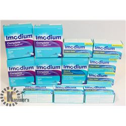 LOT OF IMODIUM QUICK DISSOLVE DIARRHEA RELIEF TABS