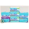 Image 1 : LOT OF IMODIUM LIQUID-GELS FOR DIARRHEA RELIEF