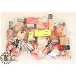LOT OF ASSORTED NAIL POLISH