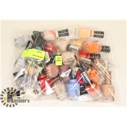LOT OF ASSORTED NAIL POLISH