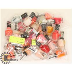 LOT OF ASSORTED NAIL POLISH