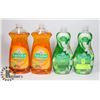 Image 1 : LOT OF 4 PALMOLIVE LIQUID DISH SOAP